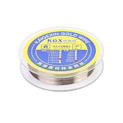 Kaigexin Molybdenum Gold Screen Cutting Steel Wire (0.08mm X 2000M)