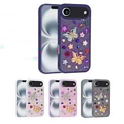Butterfly Glitter Rhinestone Case for iPhone Air (Only Ground Shipping)