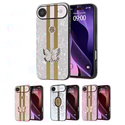 Luxury Diamond Shiny Cases with Butterfly Design for iPhone Air (Only Ground Shipping)