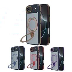 Matte Transparent Case with Wireless Charging Kickstand for iPhone Air (Only Ground Shipping)