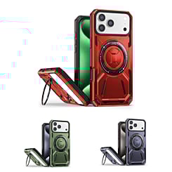 Full-Body Rugged Shockproof Case with Ring Holder for iPhone 17 Pro (Only Ground Shipping)