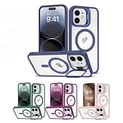 Transpalet Silicone case & Camera stand with Camera Lens for iPhone 12 / 12 Pro (Only Ground Shipping)