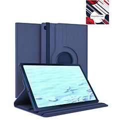 360 Degree Rotation Leather Case for Galaxy Tab S6 lite 10.4" - DARK BLUE (Only Ground Shipping)