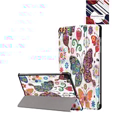 Old Style Notebook Design Case for Galaxy Tab S6 lite 10.4" - BUTTERFLY (Only Ground Shipping)