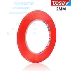 Tesa 4965 Double Side Tape (2mm / 33m) (Red)