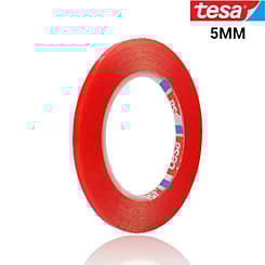 Tesa 4965 Double Side Tape (5mm / 33m) (Red)