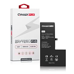 Purchase the QMAX Plus replacement battery for iPhone XS with 2660 mAh capacity.