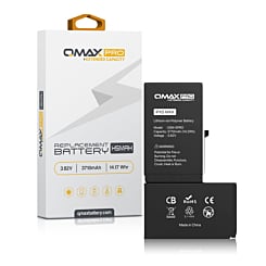 Purchase the QMAX Pro extended capacity replacement battery for iPhone XS Max with 3710 mAh.