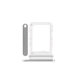 Single Sim Tray for Galaxy Z Flip 7 (SILVER SHADOW)