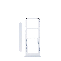 Order the Dual Sim Card Tray for Galaxy A12 A125 2020 in white.
