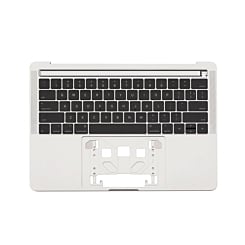 Top Case with US Keyboard (SILVER) for MacBook Pro 13" Touch Bar (A1706 / Late 2016 / Mid 2017)