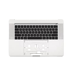 Top Case with US Keyboard (SILVER) for MacBook Pro 15" with Touch Bar (A1707 / Late 2016 / Mid 2017)