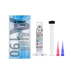 A190 Moisture Cure Structural Adhesives 30 Minutes Curing No Degumming (Silver) (Not Returnable)