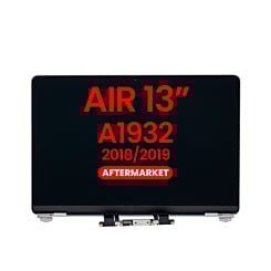 LCD Assembly (SILVER) (NO LOGO) (Aftermarket) for MacBook Air 13" Retina (A1932 / Late 2018 / Early 2019)