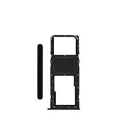 Buy the Single Sim Card Tray for Galaxy A21 A215 2020 Cosmic Gray.
