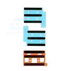 Battery Adhesive Tape for MacBook Pro 13" Retina (A1708 / A2159 / Late 2016 / Mid 2017 / Mid 2019)