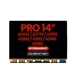 LCD Display Only (Aftermarket) for MacBook Pro 14" (A2442 / A2779 / A2918 / A2992 / A3112 / A3401 / A3185)