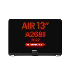 LCD Assembly (MIDNIGHT) (NO LOGO) (Aftermarket) for MacBook Air 13" (A2681 / Mid 2022)