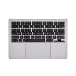 Top Case with US Keyboard & Touchpad (SPACE GRAY) for MacBook Air 13" (A2681 / Mid 2022)