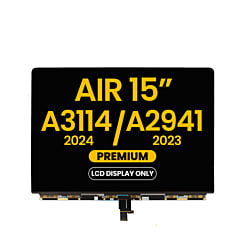 LCD Display Only for Macbook Air 15" (A3114 / 2024) / (A2941 / Mid 2023)