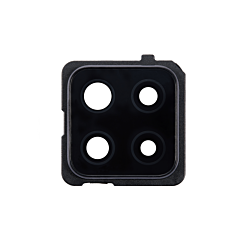 Stock up on the Back Camera Lens with Bezel Ring for Galaxy A42 5G A426 2020, Prism Black.