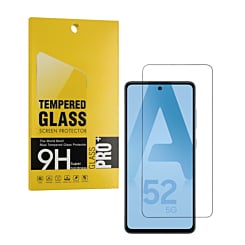 Stock up on the clear tempered glass for Galaxy A52 5G, model A526 from 2021 – 2.5D, 1 piece.
