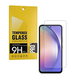 Purchase the clear tempered glass for the Galaxy A54 5G 2023, 2.5D, 1 piece.