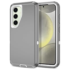 Heavy Duty Case for A55 5G (GRAY & WHITE) (Only Ground Shipping)