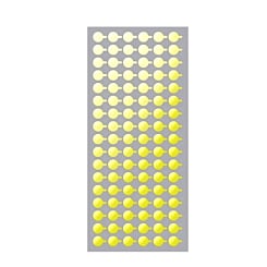 Front Camera FACE ID Anti-Dust Protection Sticker Adhesive (6mm) (Pack of 100) (Not Returnable)