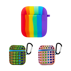 AirPods 1/2 Rainbow Silicone Case
