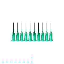 AMAOE Disposable Needles Dispensing Disposal Screw Glue Tips Needle - 0.8 (10 Pcs)