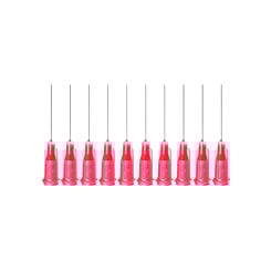 AMAOE Disposable Needles Dispensing Disposal Screw Glue Tips Needle - 1.2 (10 Pcs)
