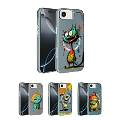 Animal Graffiti Design Wireless Charging Case for iPhone 16E (Only Ground Shipping)