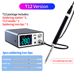 AiXun T3A T12 Smart Soldering Station (Only Ground Shipping)