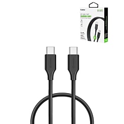 Esoulk C-C Fast Charging Cable (BLACK) (5ft) (60W) (Only Ground Shipping)