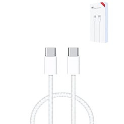 Grab the wholesale deals on the 60W USB C to USB C Fast Charging Cable for iPhone 16, iPhone 15, and iPad series, 3 feet long.