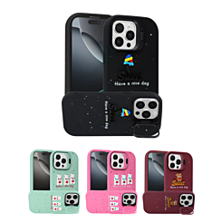 Cute 3D Doll Shockproof Rubber Case for iPhone 14 Pro Max (Only Ground Shipping)