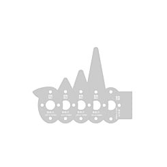 AMAOE EDD-DP1 to 5 Series Egg-Shaped Stainless Steel Dismantling Tool (5 Pcs Set) (Not Returnable)