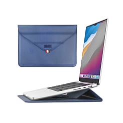 EVO Laptop & iPad 15" Sleeve Pouch Bag - DARK BLUE (Only Ground Shipping)