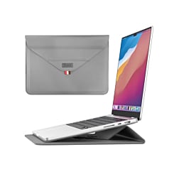 EVO Laptop & iPad 15" Sleeve Pouch Bag - GRAY (Only Ground Shipping)