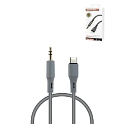 Silicone Wire USB-C to AUX (3ft) (Only Ground Shipping)