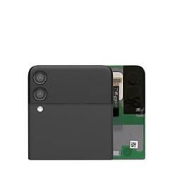 Outer OLED Assembly without Frame for Galaxy Z Flip 3 F711 (BLACK) (Service Pack)