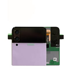 Outer OLED Assembly without Frame for Galaxy Z Flip 3 F711 (LAVENDER) (Service Pack)