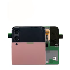 Outer OLED Assembly without Frame for Galaxy Z Flip 3 F711 (PINK) (Service Pack)