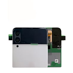 Outer OLED Assembly without Frame for Galaxy Z Flip 3 F711 (WHITE) (Service Pack)