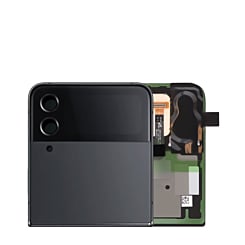Outer OLED Assembly without Frame for Galaxy Z Flip 4 F721 (BLACK) (Service Pack)