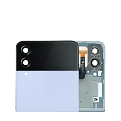 Outer OLED Assembly without Frame for Galaxy Z Flip 4 F721 (BLUE) (Service Pack)
