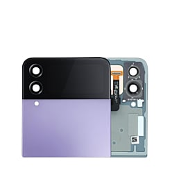 Outer OLED Assembly without Frame for Galaxy Z Flip 4 F721 (LAVENDER) (Service Pack)