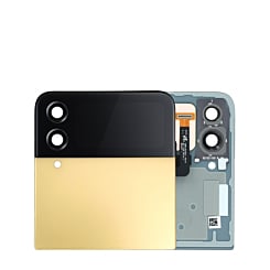 Outer OLED Assembly without Frame for Galaxy Z Flip 4 F721 (YELLOW) (Service Pack)