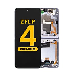 OLED Assembly with Frame for Galaxy Z Flip 4 F721 (BLUE) (US and International) (Premium)